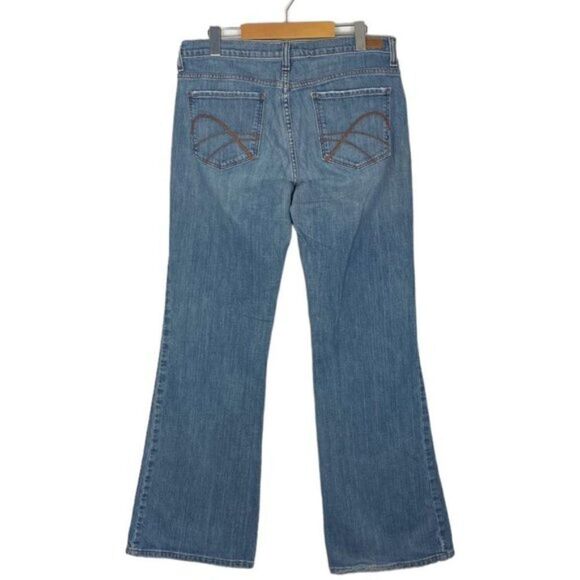 TOMMY HILFIGER Women's Blue Retro 2006 JYD Ditto Straight Fit Denim Jeans US 32 - Picture 3 of 12